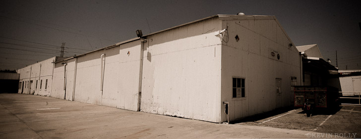 BIG ART LABS  - EXTERIOR OF EXHIBITION HALL AND SOUND STAGE
